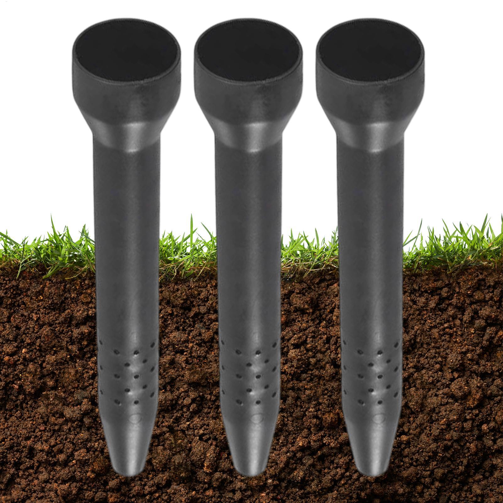 Trowel Garden Tools - Tuinbesproeiingspinnen 3-pack Wortelirrigatiepinnen Buitenplantenbak Watervoedersysteem voor