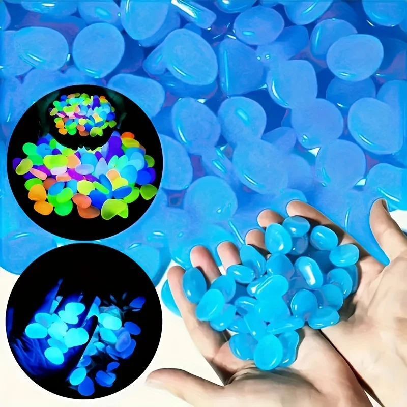 Grow Bag - 500 Stks/zak Glow-In-The-Dark Kiezelstenen Creëren Een