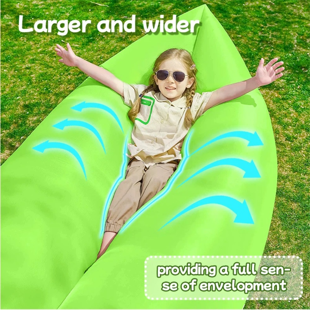 Grow Bag - Draagbare luchtbank, waterdicht, snel opblaasbaar ligbed