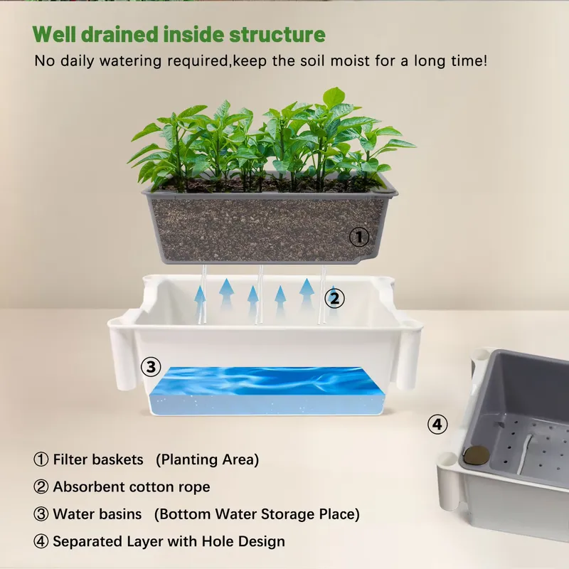 Verplaatsbaar verticaal 3-laag - Indoor Herb Garden recensie en prijs