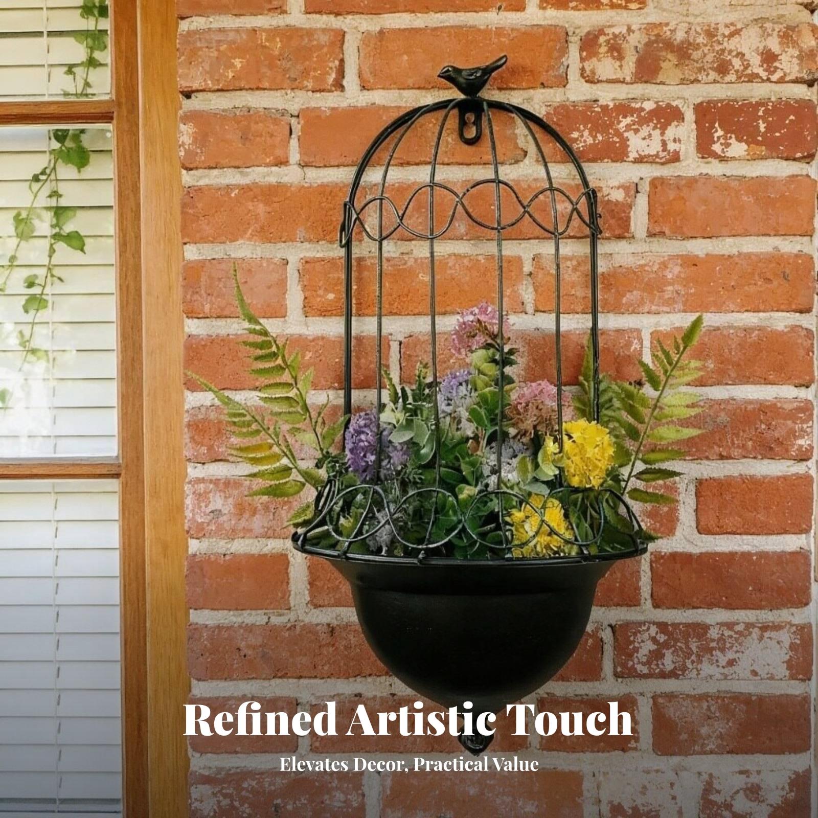 Wandplantenbak, ijzeren vogelk - Vertical Planter recensie en prijs