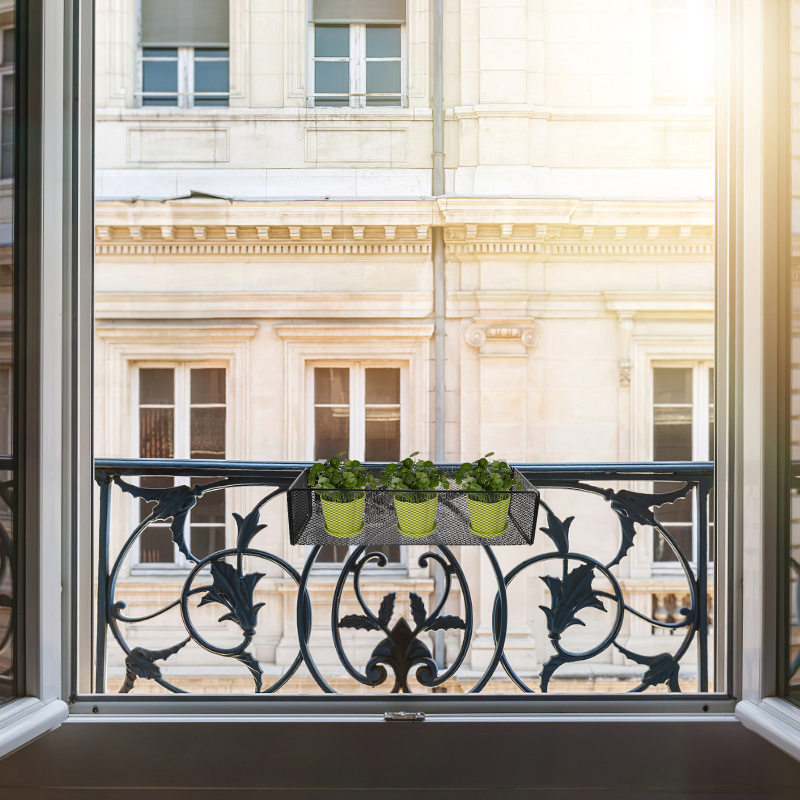 Balkon hangende bloemenrek ijz - Vertical Planter recensie en prijs
