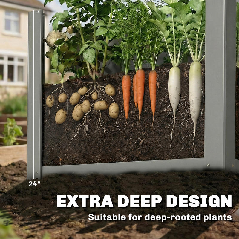 Outsunny Verhoogd Moestuinbak  - Raised Garden Bed recensie en prijs