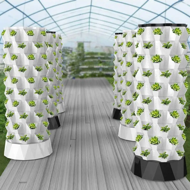 Verticale hydroponische kweekt - Vertical Planter recensie en prijs