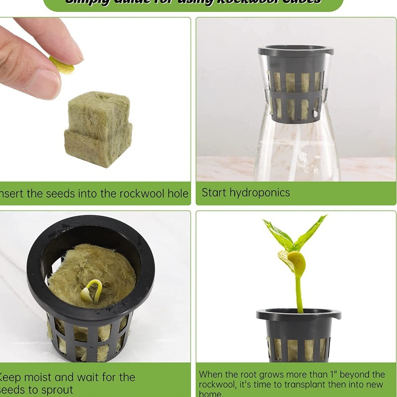 72 stuks hydrocultuursteenwolb - Hydroponic Kit recensie en prijs