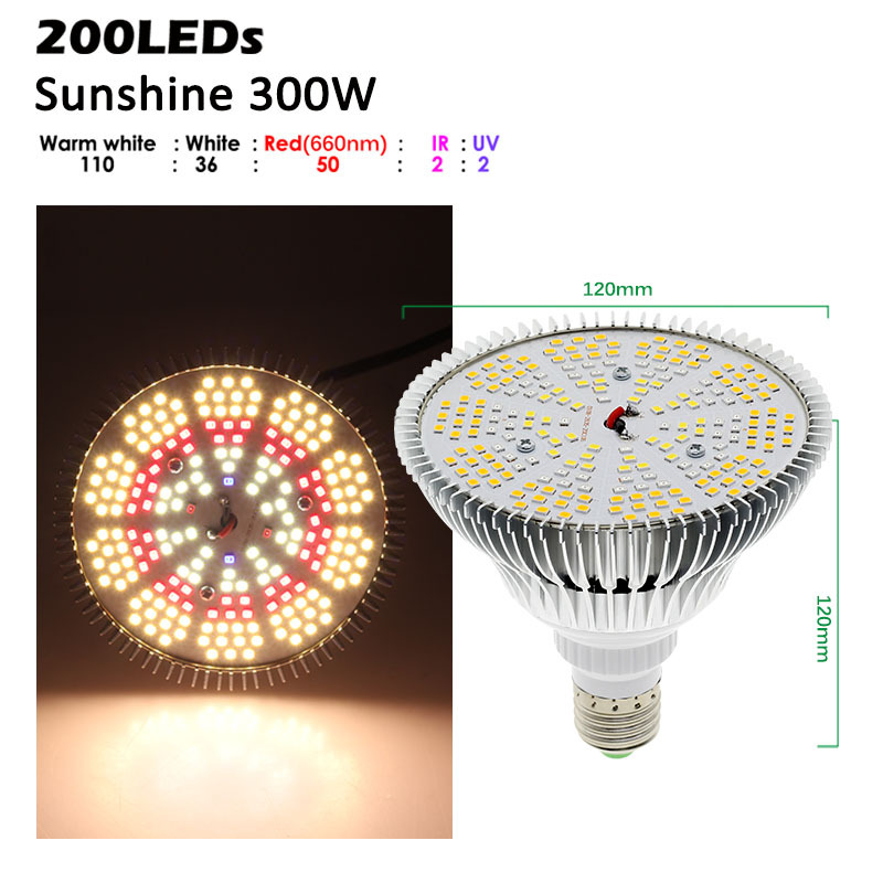 2026 Nieuwe 300W LED Volledig  - Grow Light Led recensie en prijs